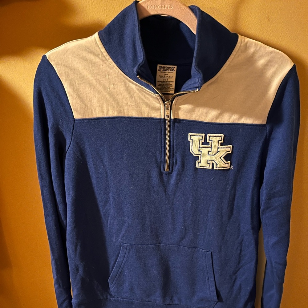 Victoria Secrets Pink UKentucky Basketball Sweatshirt